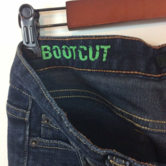 J Crew Factory Stretch Bootcut Denim Blue Jeans - Picture 7 of 9